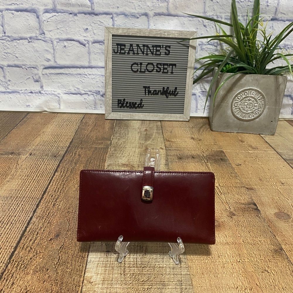 Lauren ralph lauren vintage checkbook wallet